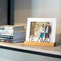 Porta retrato 13x18cm Te amo