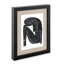 Porta-Retrato 15x20 em MDF com Linho 13072 Mart Porta-Retrato 15x20 em MDF com Linho 13072 Mart