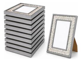 Porta Retrato 4x6 10x15 cm com Moldura Elegante para Fotos e Decoração Porta Retrato 4x6 10x15 cm com Moldura Elegante para Fotos e Decoração