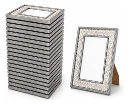 Porta Retrato 4x6 10x15 cm com Moldura Elegante para Fotos e Decoração Porta Retrato 4x6 10x15 cm com Moldura Elegante para Fotos e Decoração