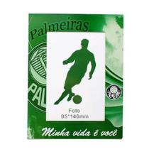 Porta Retrato Alumínio Oficia Palmeiras - Produto Licenciado Mileno