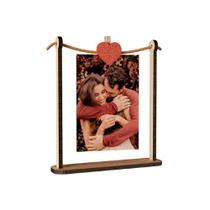 Porta Retrato Amor com Prendedor Grintoy 20x19,5cm 1und
