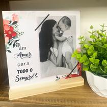 Porta Retrato Amor Decoração Afetiva - Rainha da Madeira