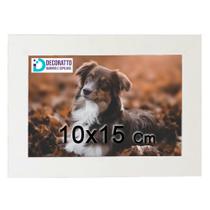 Porta Retrato c/vidro 10x15 Moldura Branca Para fotos e decorações. Porta Retrato c/vidro 10x15 Moldura Branca Para fotos e decorações.