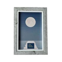 Porta Retrato Cinza Texturizado Mdf Square 10x15 - 26840