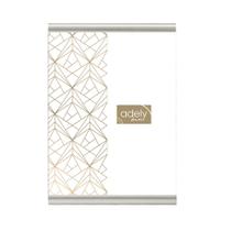 Porta Retrato Clip Prata 10X15cm - Adely Decor