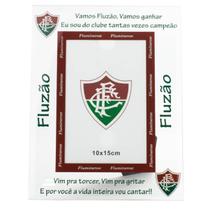 Porta Retrato de aluminio 1 Foto 15X10cm Fluminense