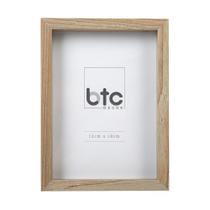 Porta-Retrato de Madeira na Cor Natural 13x18 cm Porta-Retrato de Madeira na Cor Natural 13x18 cm