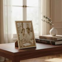 Porta Retrato De Mesa Moldura Trabalhada Branco Dourado A4 Porta Retrato De Mesa Moldura Trabalhada Branco Dourado A4