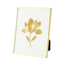 Porta Retrato De Metal Com Vidro Luxo Dourado Pequeno 15x20 CM Espelhado Vidro Porta Retrato De Metal Com Vidro Luxo Dourado Pequeno 15x20 CM Espelhado Vidro