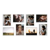 Porta Retrato de Parede 15x21 Moderno Kit Fotos Para Família Casa Decoração Composição Viagem Porta Retrato de Parede 15x21 Moderno Kit Fotos Para Família Casa Decoração Composição Viagem