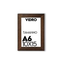 Porta retrato de Vidro 10x15cm - Outlet Dos Quadros