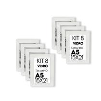 Porta retrato de Vidro 15x21 Kit com 8 Molduras para Fotos Lembrancinha de Festa Porta retrato de Vidro 15x21 Kit com 8 Molduras para Fotos Lembrancinha de Festa