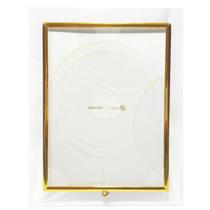 Porta Retrato De Vidro Para Fotos 13x18cm Prata Dourado Luxo