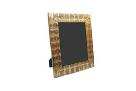 Porta Retrato Decorado Dourado Pequena 27X21,5Cm