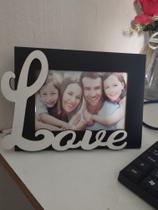 Porta-Retrato Decorativo "Love". Porta-Retrato Decorativo "Love".