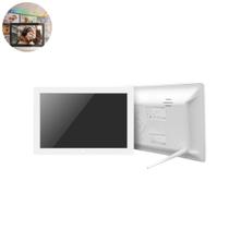 Porta Retrato Digital 12 Polegadas Com Controle Foto Vídeo Música