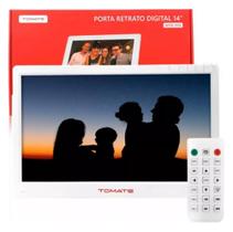 Porta Retrato Digital Som Video Controle Remoto 14 Polegadas Porta Retrato Digital Som Video Controle Remoto 14 Polegadas