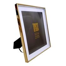 Porta Retrato Dourado 20x25 Paspatur Metal Aço Inox Jacarta Porta Retrato Dourado 20x25 Paspatur Metal Aço Inox Jacarta