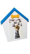 Porta Retrato Em Mdf Pet Cão Cachorro Formato De Casinha