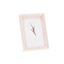 Porta Retrato em Poliestireno Bege e Vidro 10x15cm - Mart