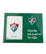 Porta retrato Fluminense Horizontal Madeira Foto 10x15 cm