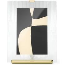 Porta Retrato Flute Picture Frame 4X6 BRASS Porta Retrato Flute Picture Frame 4X6 BRASS