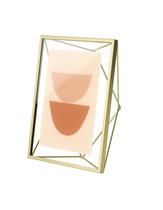 Porta-retrato Foto 13x18cm Dourado Fosco Prisma Umbra