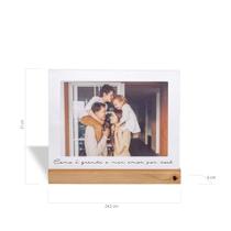 Porta retrato grande amor p /1 foto 15x21cm