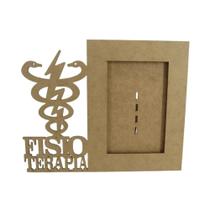 Porta Retrato Gravata Fisioterapia MDF 3mm cru