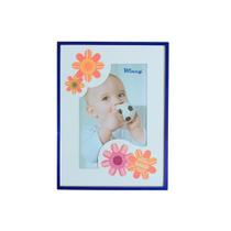 Porta Retrato Infantil Para Fotos 10x15cm Vertical Moldura Color e Vidro Decorativo Porta Retrato Infantil Para Fotos 10x15cm Vertical Moldura Color e Vidro Decorativo