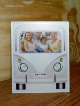Porta Retrato Kombi 10x15 Vidro Foto Retro Recorda Surf Gift Porta Retrato Kombi 10x15 Vidro Foto Retro Recorda Surf Gift
