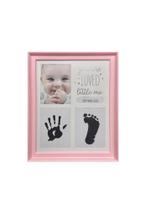 Porta retrato laço bebê 27x23cm com carimbo