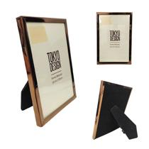 Porta Retrato Luxe 10x15 Tokyo Design Moldura Com Inox Vidro Porta Retrato Luxe 10x15 Tokyo Design Moldura Com Inox Vidro