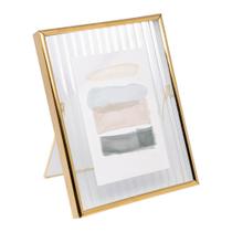 Porta Retrato Lyor De Metal Dourado 10Cm X 15Cm Porta Retrato Lyor De Metal Dourado 10Cm X 15Cm