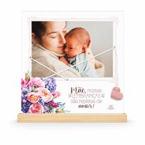 Porta Retrato Mãe MDF Base Pinus 10x15 P20840 Porta Retrato Mãe MDF Base Pinus 10x15 P20840