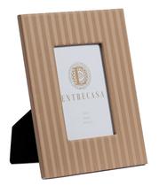 Porta Retrato Mdf Pu Listra 3D Bege 10x15cm - Entrecasa