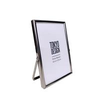 Porta Retrato Metal Prata Liaoning Moldura Foto Silver 10x15