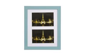 Porta Retrato, Painel Multifotos Pop 2 Fotos 10X15 Azul Bebê Porta Retrato, Painel Multifotos Pop 2 Fotos 10X15 Azul Bebê