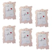 Porta Retrato Para Decoração Love Presente Namorado kit 6 und