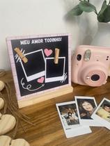 Porta Retrato para Foto Estilo Polaroid Decoração de Mesa Decoração Afetiva com Fotos - Rainha da Madeira Porta Retrato para Foto Estilo Polaroid Decoração de Mesa Decoração Afetiva com Fotos - Rainha da Madeira