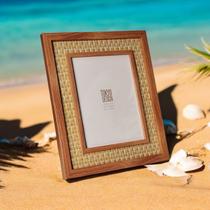 Porta Retrato Paros15x20 Moldura de Foto Palha Quadro - Tokyo Design Porta Retrato Paros15x20 Moldura de Foto Palha Quadro - Tokyo Design