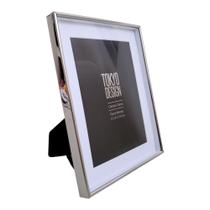 Porta Retrato Prata 15x20 Paspatur Metal Aço Inox Calisto Porta Retrato Prata 15x20 Paspatur Metal Aço Inox Calisto