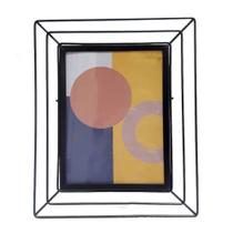 Porta Retrato Preto Metal - Moas Porta Retrato Preto Metal - Moas