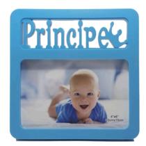 Porta Retrato Quadro Príncipe Infantil 10 x 15 cm Horizontal Menino