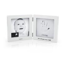 Porta-retrato registro mão de bebê