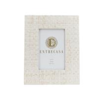 Porta Retrato Retangular Palha 30X25cm - Entrecasa Porta Retrato Retangular Palha 30X25cm - Entrecasa