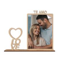 Porta Retrato Romântico Te Amo Presente Dia dos Namorados - Deliparts