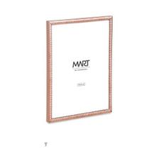 PORTA-RETRATO ROSE GOLD EM METAL - 10X15cm