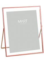 Porta Retrato Rosé Gold em Metal 20x25- Mart